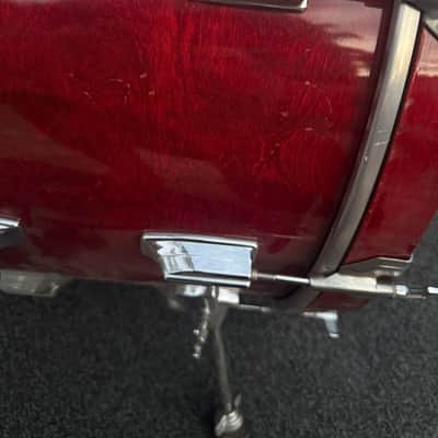 Tama Superstar 22x14 Bass Drum Cherry Wine - 80's image 16