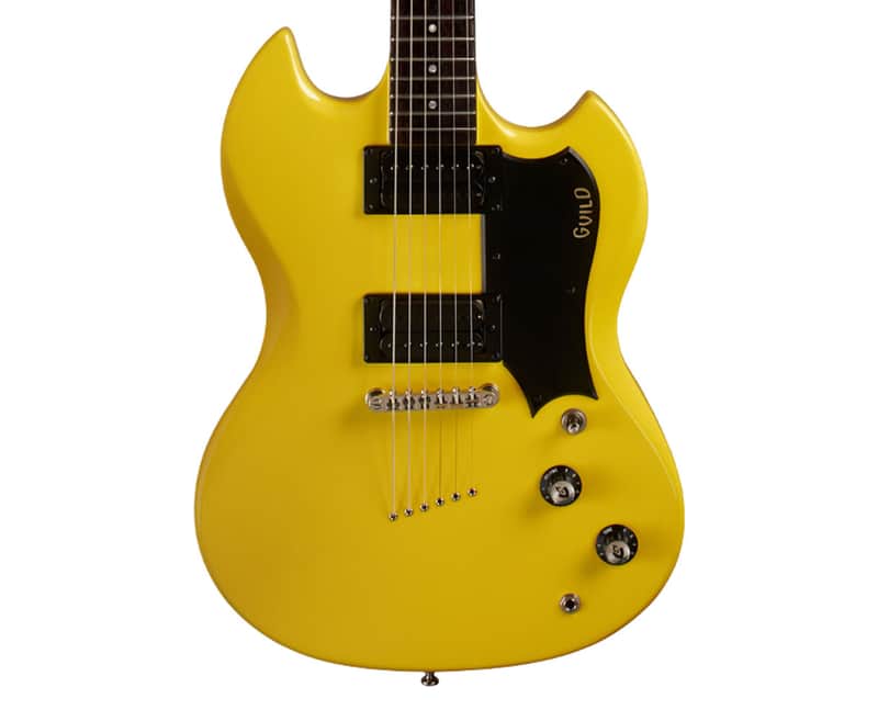 Guild Polara Electric Guitar - Voltage Yellow - B-Stock image 1