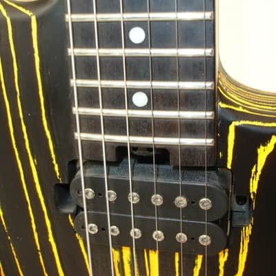 2021 Charvel Pro-Mod San Dimas Style 1 HH FR E Ash Electric Guitar, Ebony Fingerboard, Old Yella w/ Bag image 10