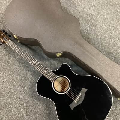 Taylor 214CE Deluxe Limited Edition Black Acoustic Guitar image 4