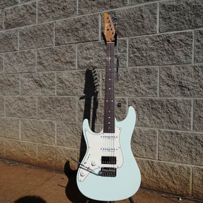 IBANEZ AZ2204NWL MGR Mint Green Left Handed 6-String Electric Guitar w/ Hardshell Case image 2