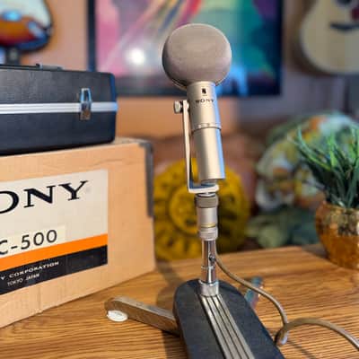 Vintage Sony C-500 Condenser Microphone -1970’s (#6) *Rare (like U47fet) image 6