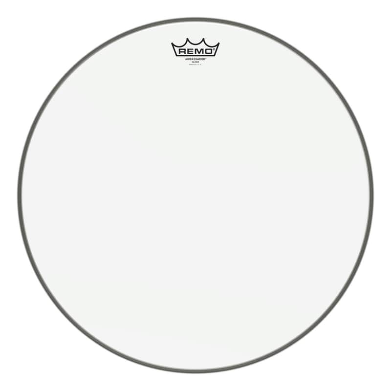 Remo - BA-0318-00- - Batter, Ambassador, Clear, 18" Diameter image 1