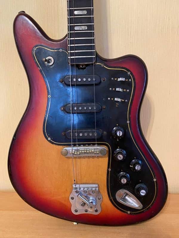 Musima Eterna De Luxe 25 Jaguar Electric Guitar GDR Vintage and Rare 1979 image 1