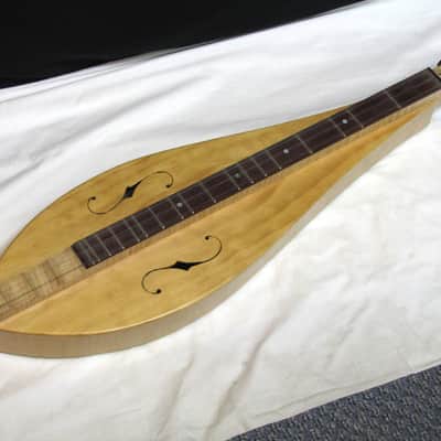 JOHN WILLIAMS DULCIMER pine top - flame maple - used image 1