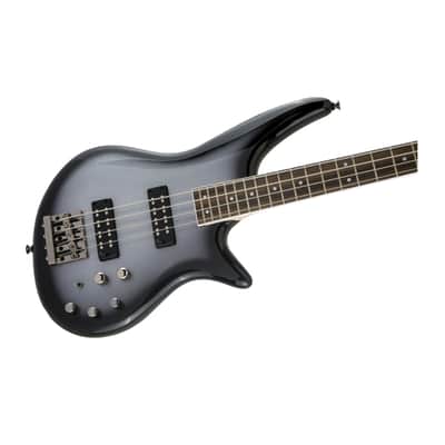 Jackson JS Series Spectra Bass JS3 4-String Electric Bass Guitar with Laurel Fingerboard (Right-handed, Silverburst) image 5
