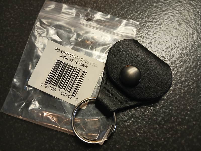 Perris leathers ltd Leather pick holder! 2012 - Black leather image 1