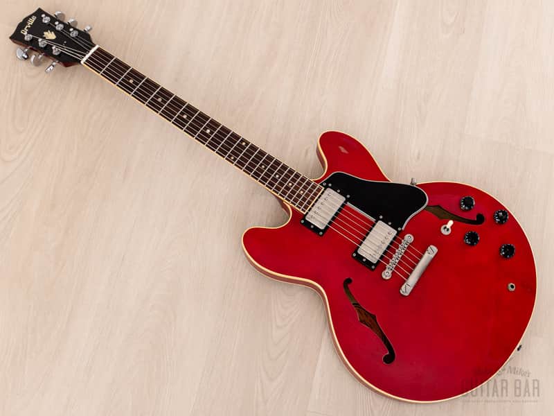 1997 Orville ES-335 Gibson-Licensed Semi-Hollow Guitar Cherry