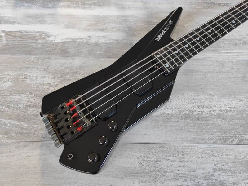 YAMAHA BX-5 ヘッドレス5弦ベース 1990's Yamaha BX-5 Headless 5-String Neckthrough Bass (Black) | Reverb