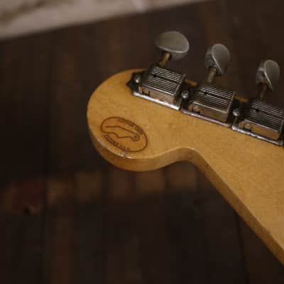 1992 Fender USA Custom Shop '54 Stratocaster Reissue 2 Tone Sunburst image 9