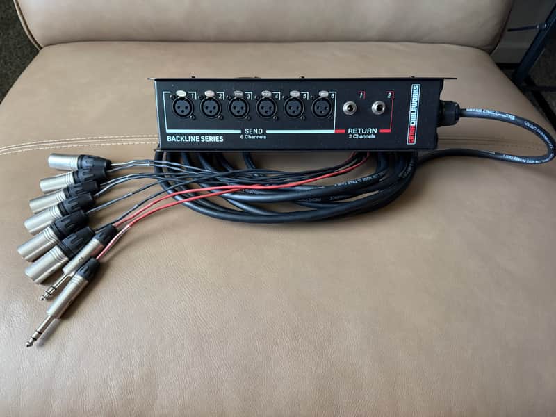 Gator Cableworks Backline 6x2 Stage Snake Box 20ft 2025 image 1