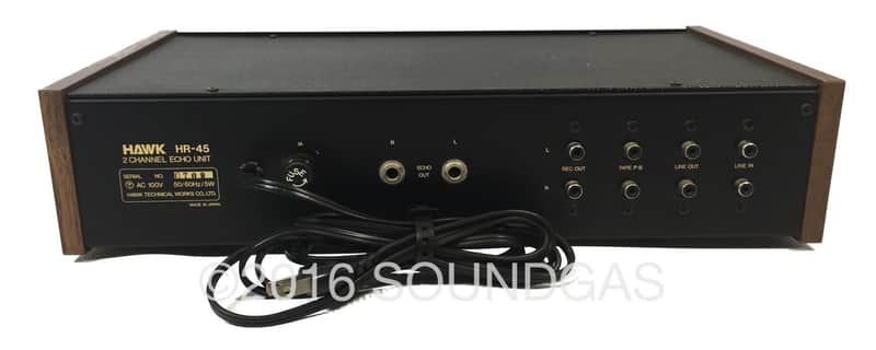 超希少！HAWK HR-45 ホーク技研 スプリング リバーブ ステレオエコー 超希少！HAWK HR-45 ホーク技研 スプリング リバーブ ステレオエコー