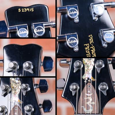 PRS Carlos Santana Pre-Production Prototype #3 Flame Maple Top Transparent Grey Black 1995 w/OHSC image 12