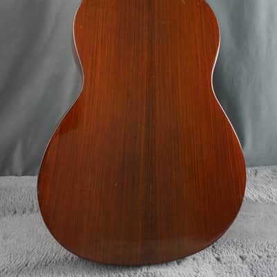 Teruaki Nakade No. 20 Classical Guitar 1964 Tokyo Handmade w/ Hard Case – Refret, Crack Repair, Setup image 3