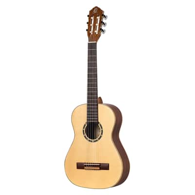 Ortega R121 1/2 NT Natural, incl. Bag - 1/2 Size Classical Guitar image 3