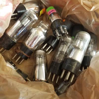 RCA etc. ONE (1) 6U5 Magic Eye Tuning AT1000 TESTED Vacuum Tube Dim 6G5 Audio 1941-1964 image 3