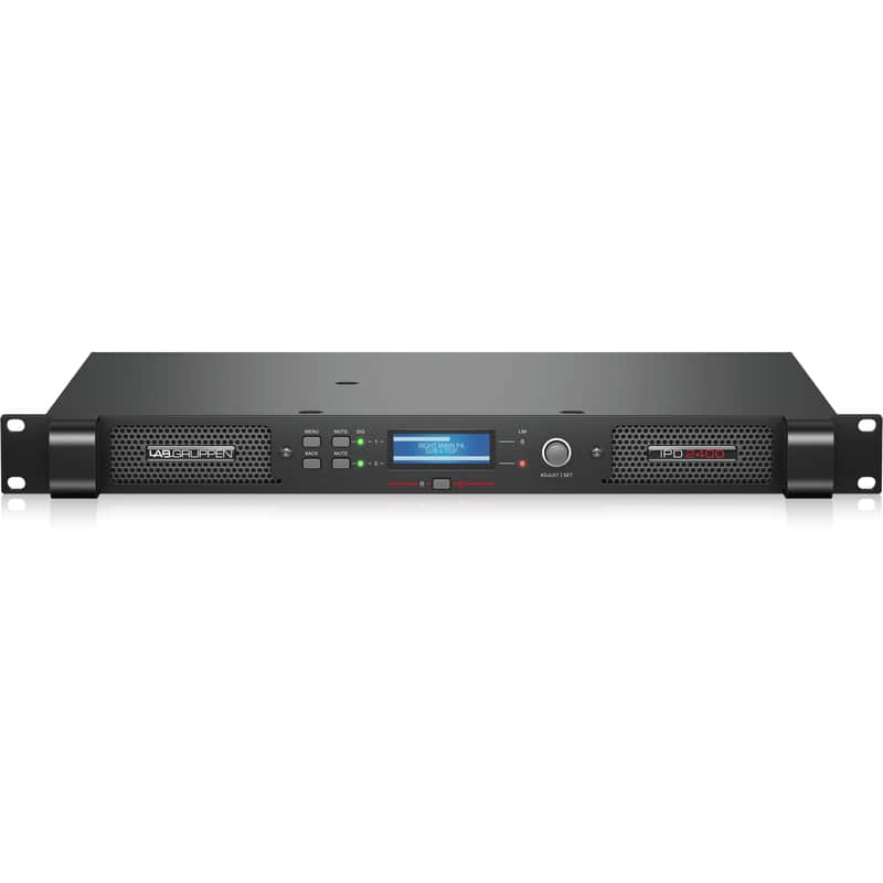 Lab Gruppen IPD 2400 US 2400-Watt Power Amplifier with DSP image 1
