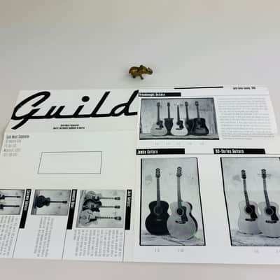 Guild Guitar Foldout Catalog 1988 image 4