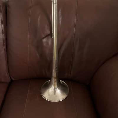Conn 4H Bb Tenor Trombone (1916) SN 150890 (Gold wash bell) (4) (S) (LP) (professional) 7” Bell image 7