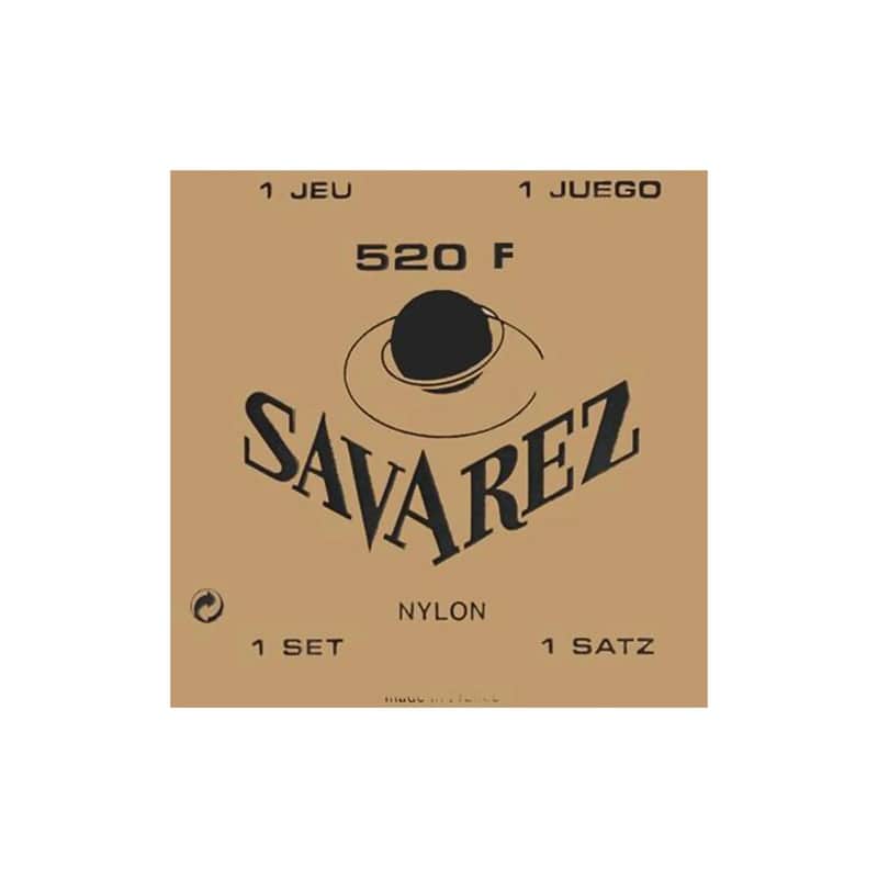 Savarez 520F Normal Tension Traditional Classical Guitar Strings - Red Card image 1