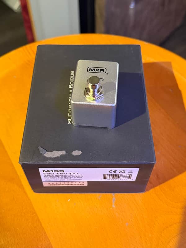 MXR M199 Tap Tempo Switch 2016 - Present - Silver image 1