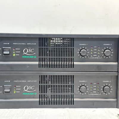 QSC POWERLIGHT 4.0 PROFESSIONAL POWER AMPLIFIER #AV6002-5 (ONE) THS image 8