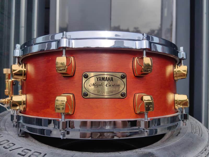 Yamaha Maple Custom 5.5x14" Snare Drum image 1