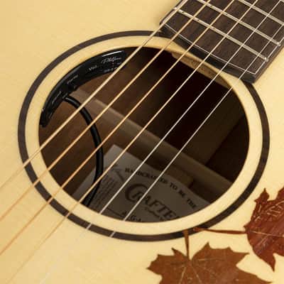 Crafter AL G-MAHO CE Anniversary MAHO Series Grand Auditorium Cutaway Autums Leaves Inlay Design Solid Spruce Top Mahogany Neck 6-String Acoustic-Electric Guitar w/Gig Bag image 5