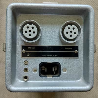 Georg Neumann & Co., Gefell/Vogtl. Neumann CMV 563, M7S, M8S, M55K, N61, Microphone holder, orig.cable 2pcs.,  230V power cable 1956-1972 image 6