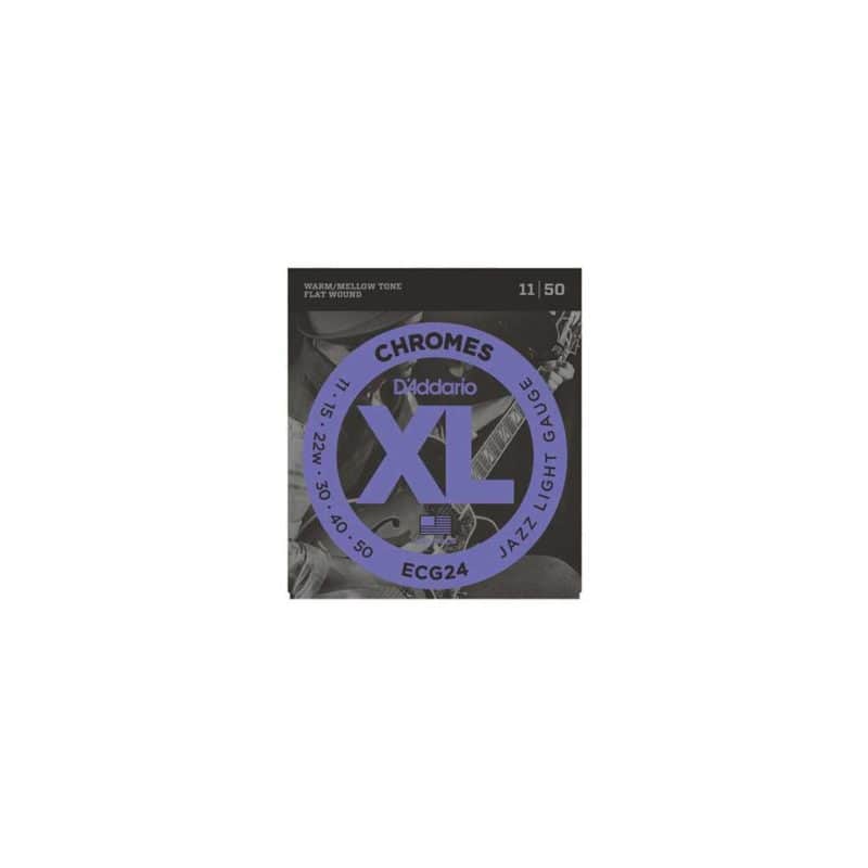 D'ADDARIO ECG24 Chromes Jazz Corde Chitarra Elettrica image 1