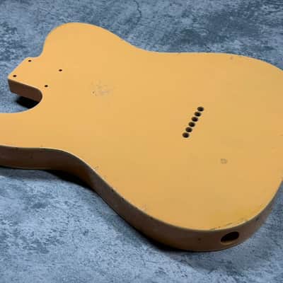 Real Life Relics 60’s Style Tele® Telecaster® Body HS Double Bound Humbucker/Single Aged Butterscotch Blonde image 7