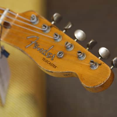2019 Fender Custom Shop 53 Telecaster Time Machine 30th Anniversary Electric Guitar Heavy Relic Butterscotch Blonde + COA OHSC image 11