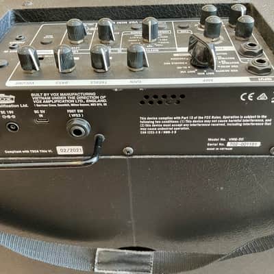 Vox VMG-50 MINI GO 50 Portable Modeling Amp w/ Power Supply & VFS3 3-Button Footswitch image 7