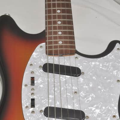 Fender Japan Mustang Electric Guitar Ref No 7100 image 6