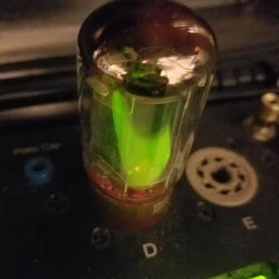 Perfect match Tung-Sol Pair (2) 5881 tNOS AT1000 TESTED Vacuum Tubes Brown Base 6L6WGB rugged 6L6 Beam Power Tetrode 1954-1963 image 5