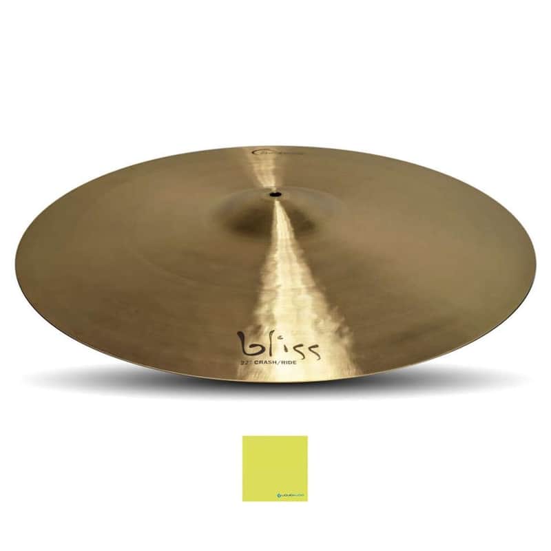 Mint Dream Cymbals and Gongs BCRRI22 Bliss Series 22" Crash/Ride Cymbal Bundle w/L... image 1
