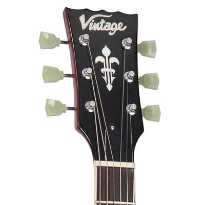 Vintage V100CS Reissued Cherry Sunburst image 7