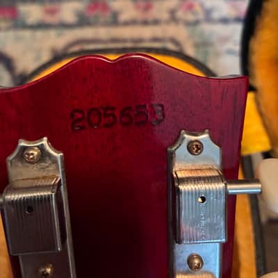 Gibson Custom Shop '63 SG Junior Reissue Lightning Bar 2020 image 4