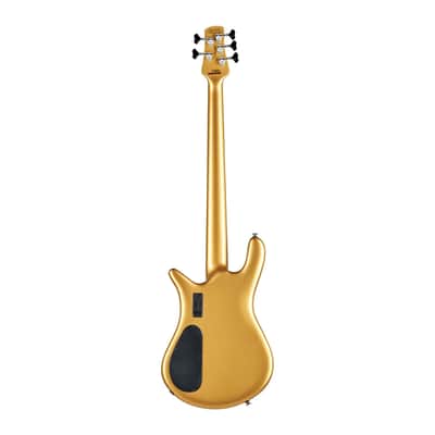 Spector Euro 5 Classic Bass Guitar - Metallic Gold image 9