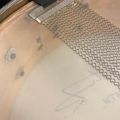Steve Ferrone's Tom Petty and The Heartbreakers, 1977 Slingerland Radio King "Jamo Special" 5x14" Custom Snare drum. SIGNED! image 21