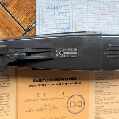 With audio demo: Vintage Beyerdynamic X1 Soundstar dynamic mic / Plug & Play XLR image 6