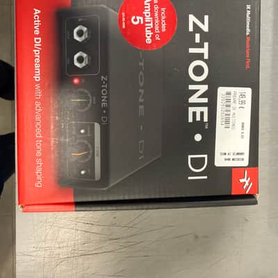 IK Multimedia Z-TONE DI Active Direct Box 2020 - Present - Black image 1