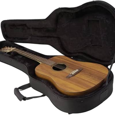 Mint SKB Acoustic Soft Case with EPS Foam Interior/Nylon Exterior, Back Straps,Black image 3
