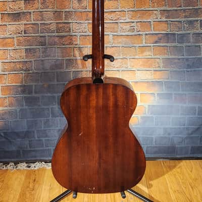 Vintage 1960s Estrada FS-5 Acoustic Guitar Natural-GOOD Tone-Repaired Headstock image 17