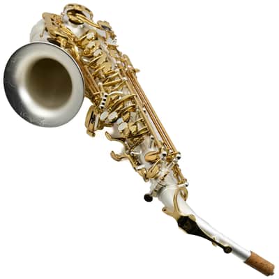 Antigua Winds Model AS4248SQ 'Powerbell' Alto Saxophone in Satin Silver image 19