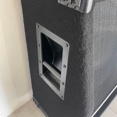 Crate GX-130C 130w head w/matching GS-412SS 200w 4x12 cabinet, 1994 black ozite halfstack, Made in USA *OSDM HOLY GRAIL* image 10