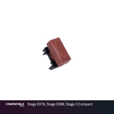 Nord Red Pushbutton Switch with Cap for Stage EX76, Stage EX88, Stage 3 Compact