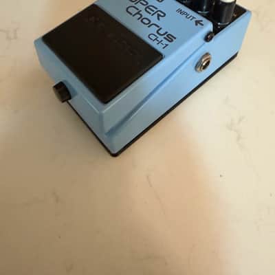 Boss CH-1 Super Chorus (Dark Gray Label) 2001 - Present - Blue image 3