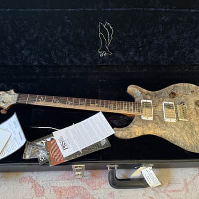 2019 PRS Private Stock #7959 Custom 24 - Natural Buckeye Burl - Roasted Curly Maple Neck - Fatback Black Limba Body image 3