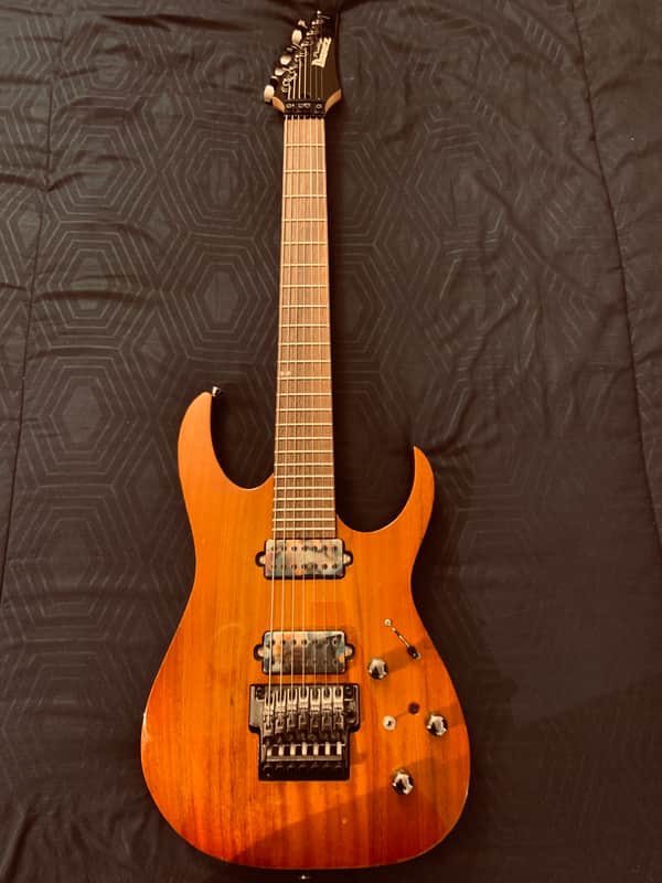Ibanez RG2027X prestige 7 string guitar piezo | Reverb